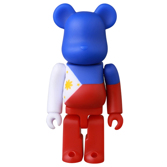 Bearbrick Series 49 Flag 'Philippines' 100% Herstellerbild