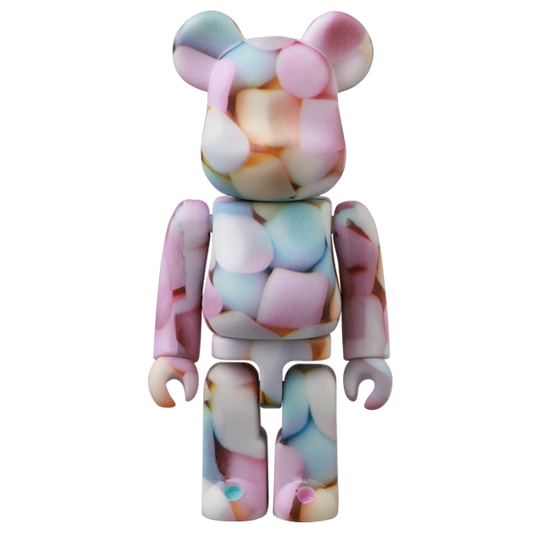 Bearbrick Series 49 Jellybean 'Marshmallows' 100% Herstellerbild