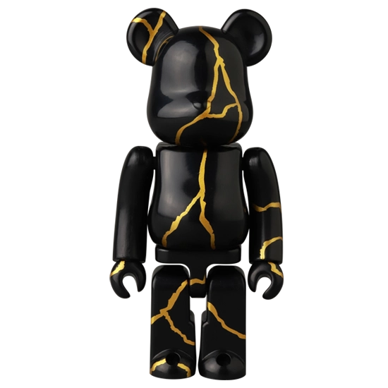 Bearbrick Series 49 Pattern 'Kintsugi' 100% Herstellerbild