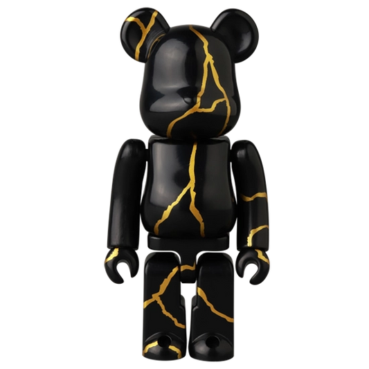 Bearbrick Series 49 Pattern 'Kintsugi' 100% Herstellerbild