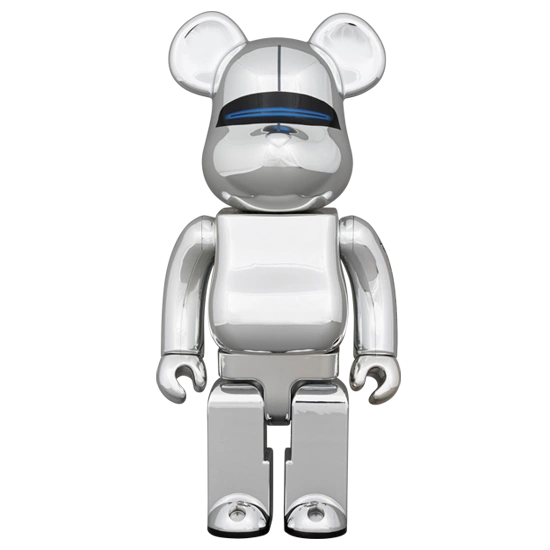 Bearbrick Sorayama Light Version Herstellerbild 1