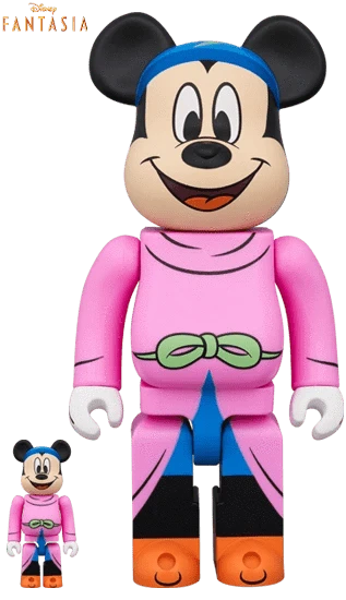 Bearbrick Sorcerer's Apprentice Mickey schräg Herstellerbild 1