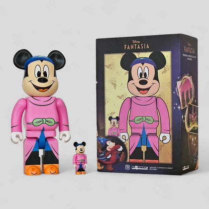 Bearbrick Sorcerer's Apprentice Mickey mit Verpackung