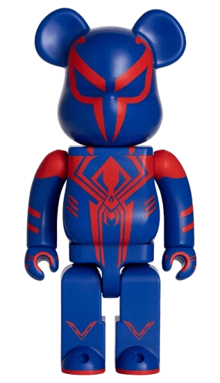 Bearbrick Spider-Man 2099 100%+400% Herstellerbild 2