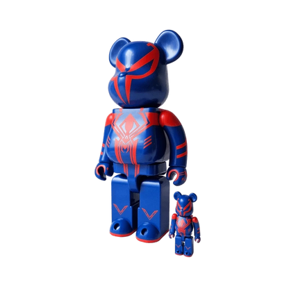 Bearbrick Spider-Man 2099 100%+400% schräg