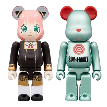 Bearbrick Spy × Family 2er-Set 100% Herstellerbild 1