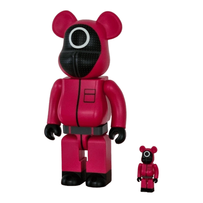 Bearbrick Squid Game Guard 'Circle' 100%+400% schräg