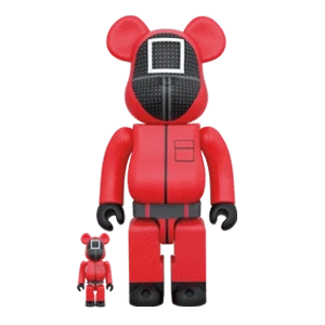 Bearbrick Squid Game Guard 'Square' 100%+400% Herstellerbild 1