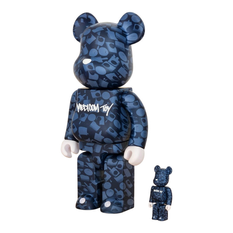 Bearbrick Stash 'Medicom Toy' 100%+400% schräg