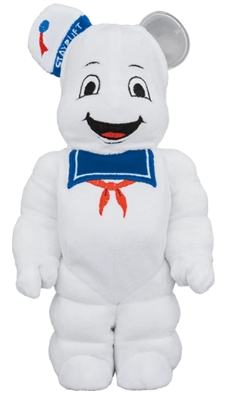 Bearbrick Stay Puft Marshmallow Man Costume Version 400% Herstellerbild 1