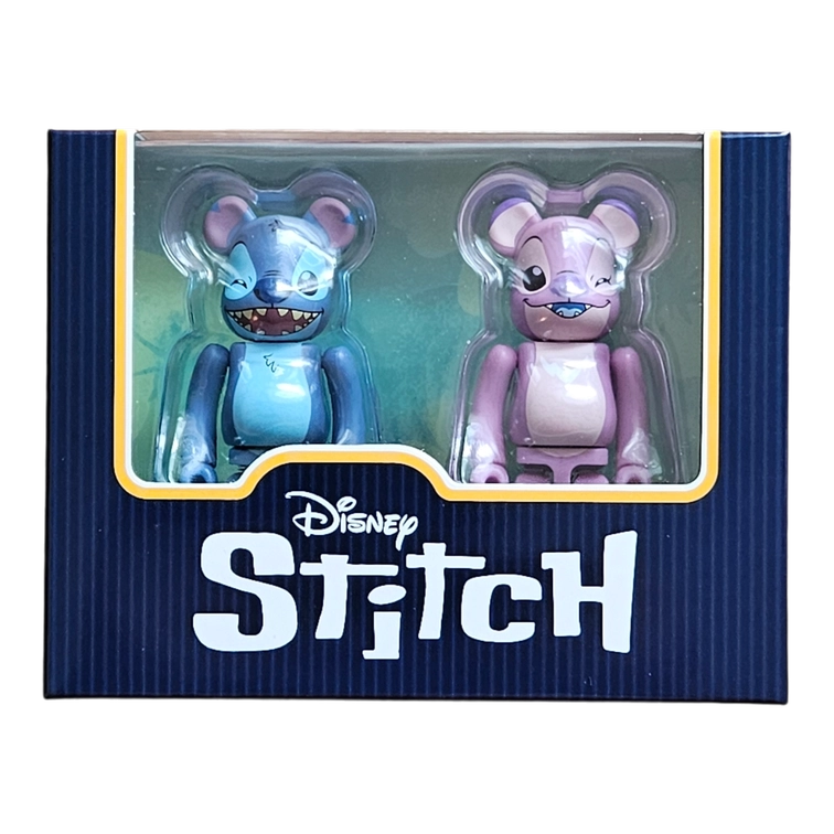 Bearbrick Stitch & Angel 2er-Set 100% in der Verpackung