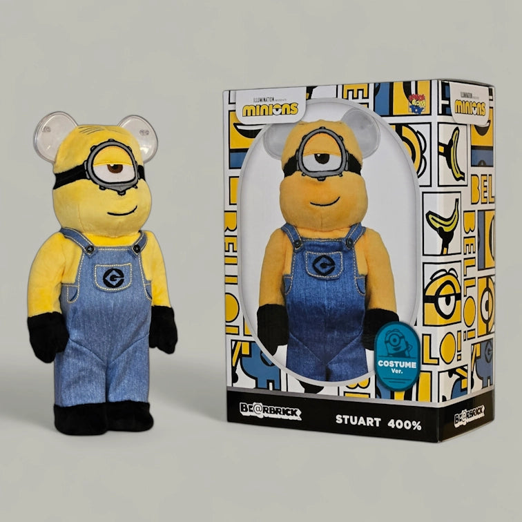 Bearbrick Stuart Costume Version mit Verpackung