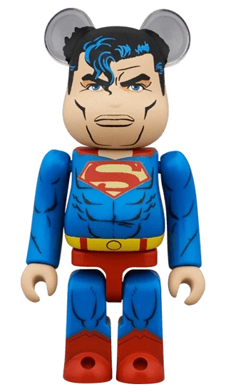 Bearbrick Superman [Batman The Dark Knight Returns] 100%+400% Herstellerbild 2