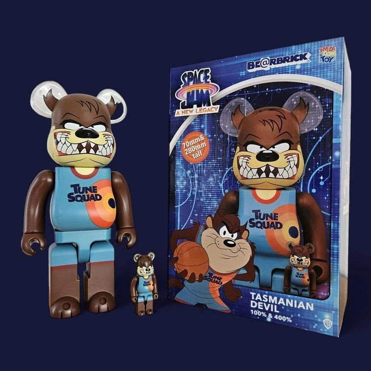 Bearbrick Tasmanian Devil 100%+400% mit Verpackung