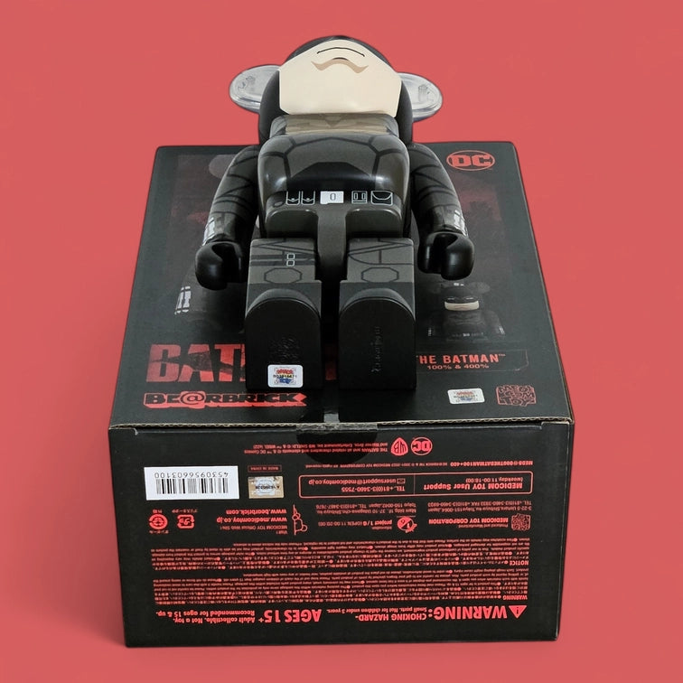 Bearbrick The Batman 100%+400% Echtheitsmerkmale