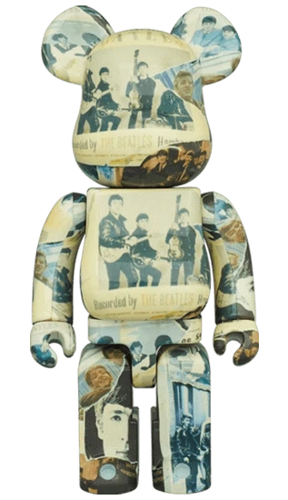 Bearbrick The Beatles Anthology 100%+400% Herstellerbild 3