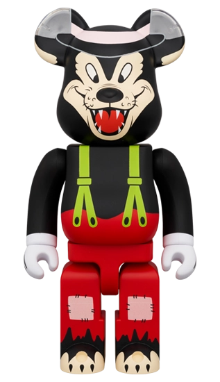 Bearbrick The Big Bad Wolf [Disney] 100%+400% Herstellerbild 3