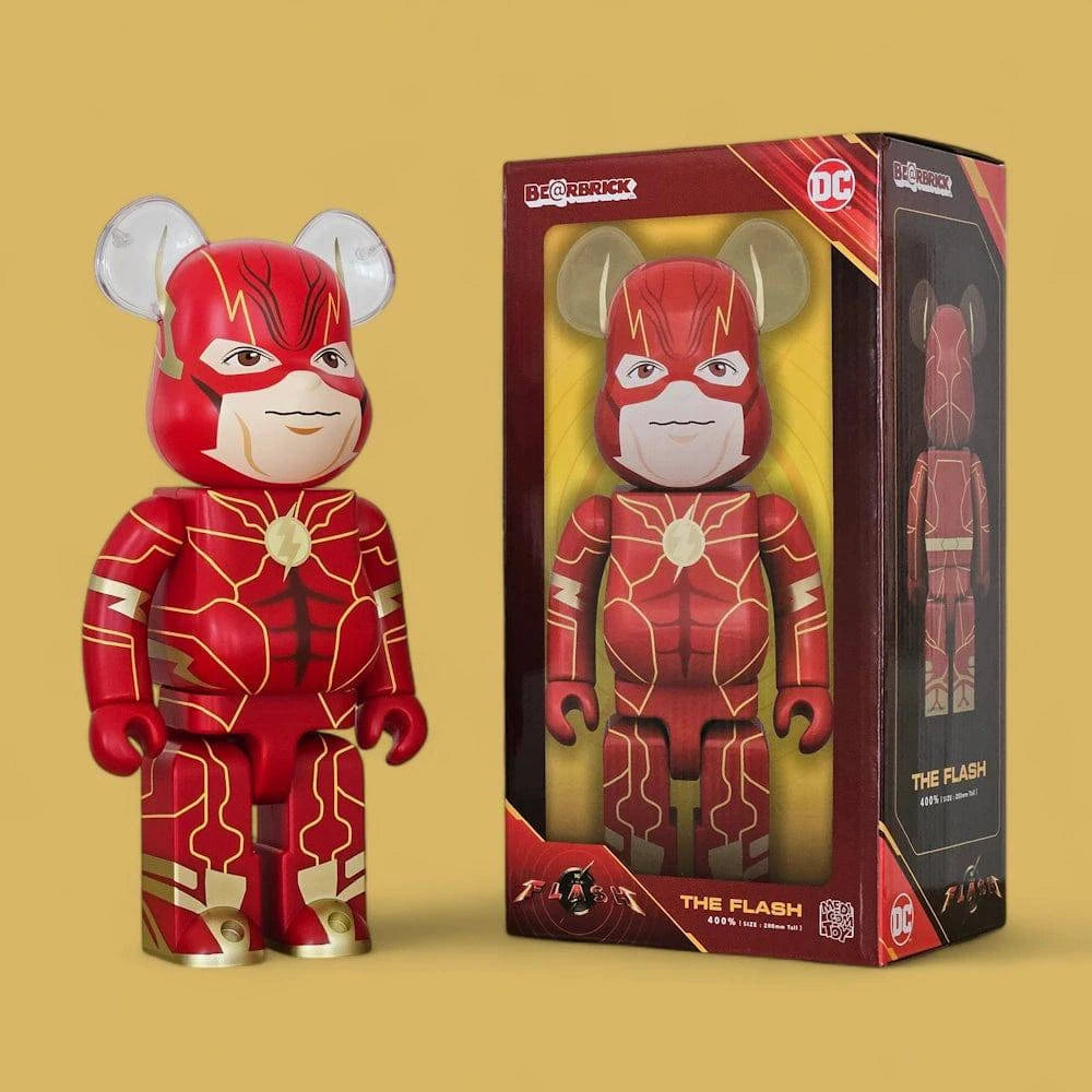 Bearbrick The Flash mit Verpackung