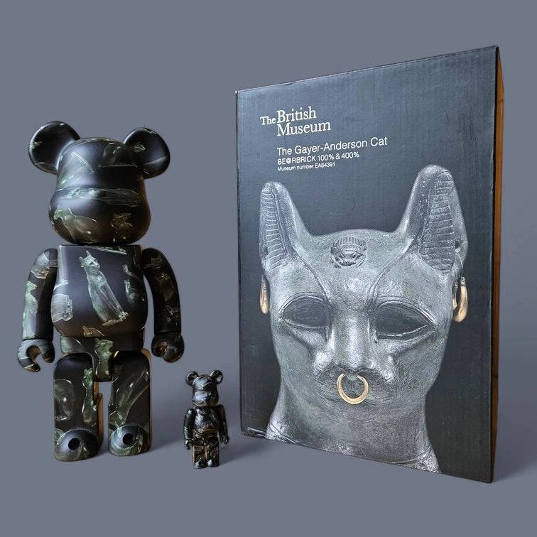 Bearbrick The Gayer-Anderson Cat 100%+400% mit Verpackung