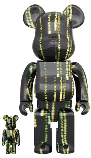 Bearbrick The Matrix Resurrections 100%+400% Herstellerbild 1