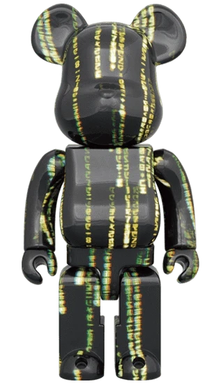 Bearbrick The Matrix Resurrections 100%+400% Herstellerbild 3