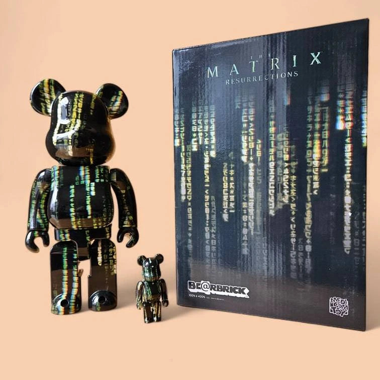 Bearbrick The Matrix Resurrections 100%+400% mit Verpackung