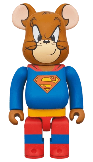 Bearbrick Tom and Jerry as Superman 100%+400% Herstellerbild 6