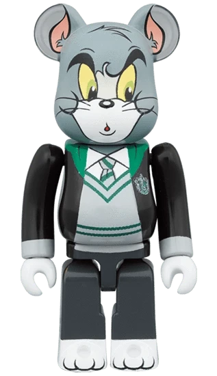 Bearbrick Tom and Jerry in Hogwarts House Robes 100%+400% Herstellerbild 2