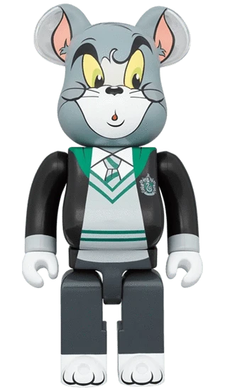 Bearbrick Tom and Jerry in Hogwarts House Robes 100%+400% Herstellerbild 3