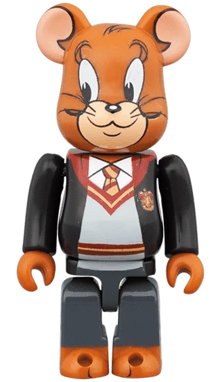 Bearbrick Tom and Jerry in Hogwarts House Robes 100%+400% Herstellerbild 5