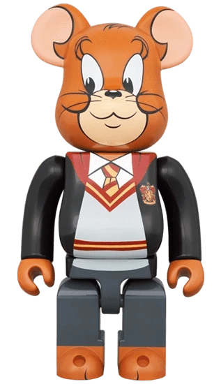 Bearbrick Tom and Jerry in Hogwarts House Robes 100%+400% Herstellerbild 6