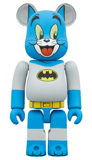 Bearbrick Tom as Batman & Jerry as The Joker [Tom and Jerry] 100%+400% Herstellerbild 2