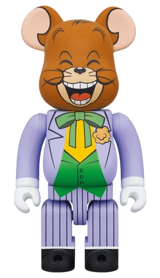 Bearbrick Tom as Batman & Jerry as The Joker [Tom and Jerry] 100%+400% Herstellerbild 6