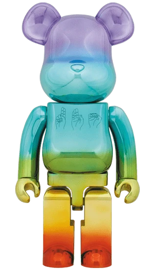 Bearbrick UFO Alan Smithee Film 1000% Herstellerbild 1