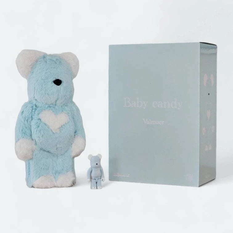 Bearbrick Valmuer Baby candy 100%+400% mit Verpackung