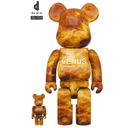 Bearbrick Venus [DAVINCI+ NASA Venus Exploration Mission Start] 100%+400% Herstellerbild 1