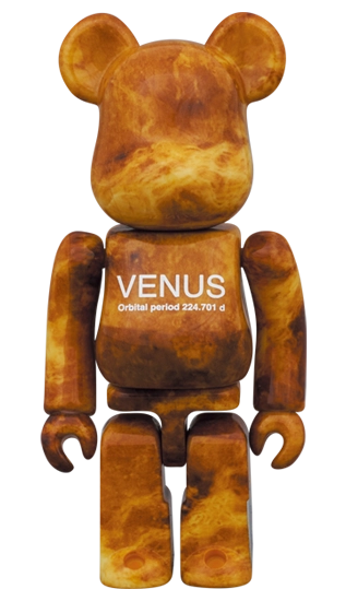 Bearbrick Venus [DAVINCI+ NASA Venus Exploration Mission Start] 100%+400% Herstellerbild 2