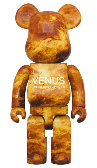 Bearbrick Venus [DAVINCI+ NASA Venus Exploration Mission Start] 100%+400% Herstellerbild 3