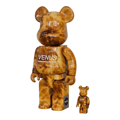 Bearbrick Venus [DAVINCI+ NASA Venus Exploration Mission Start] 100%+400% schräg