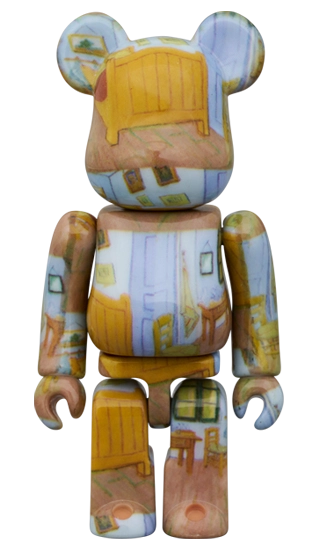 Bearbrick Vincent van Gogh The Bedroom 100%+400% Herstellerbild 2