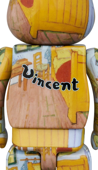 Bearbrick Vincent van Gogh The Bedroom 100%+400% Herstellerbild 4