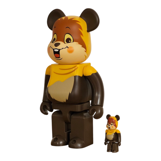 Bearbrick Wicket Ewoks Version schräg