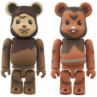 Bearbrick Wicket & Romba 2er-Set 100% Herstellerbild 1