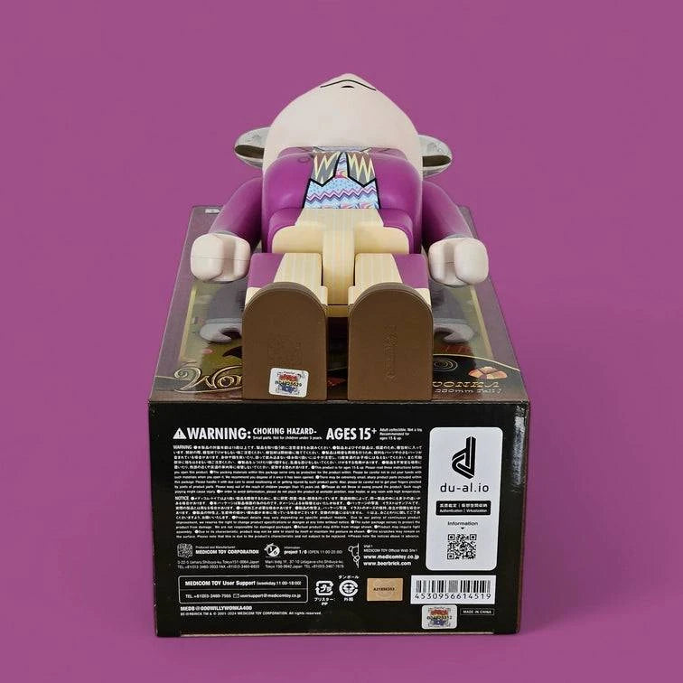 Bearbrick Willy Wonka 400% Echtheitsmerkmale