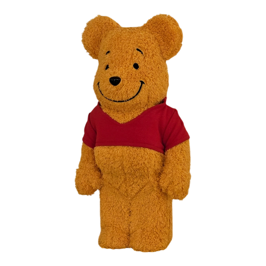 Bearbrick Winnie the Pooh Costume Version schräg