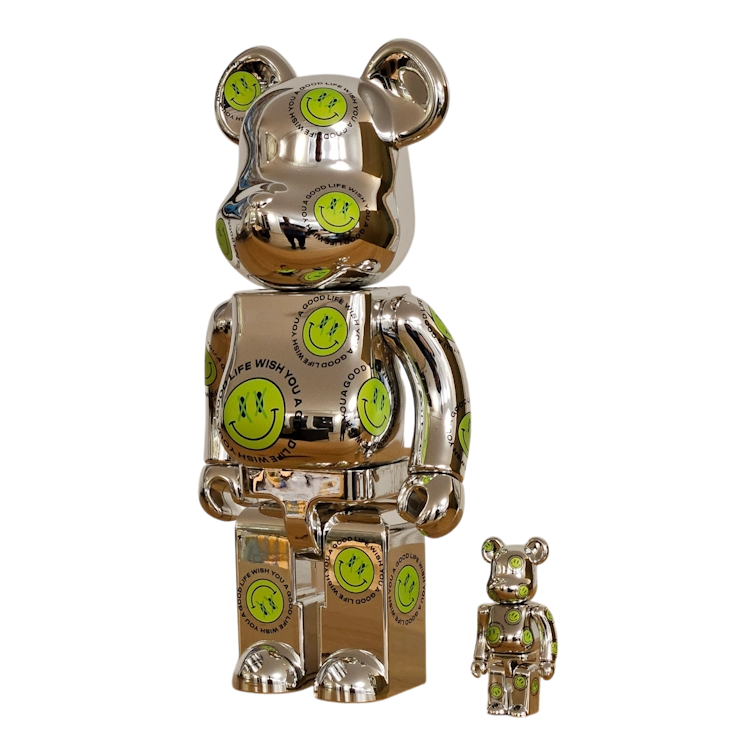 Bearbrick Wish You a Good Life NICKTHEREAL schräg