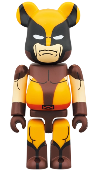 Bearbrick Wolverine Brown Version Herstellerbild 2