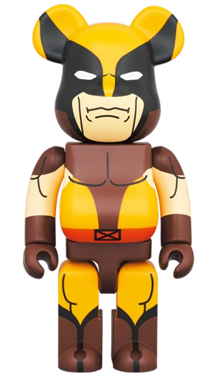 Bearbrick Wolverine Brown Version Herstellerbild 3