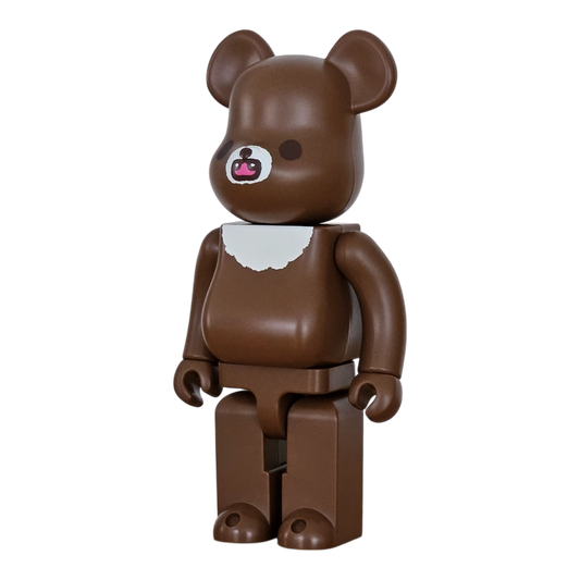 Bearbrick Yellow-bellied Bear [Rilakkuma] 400% schräg