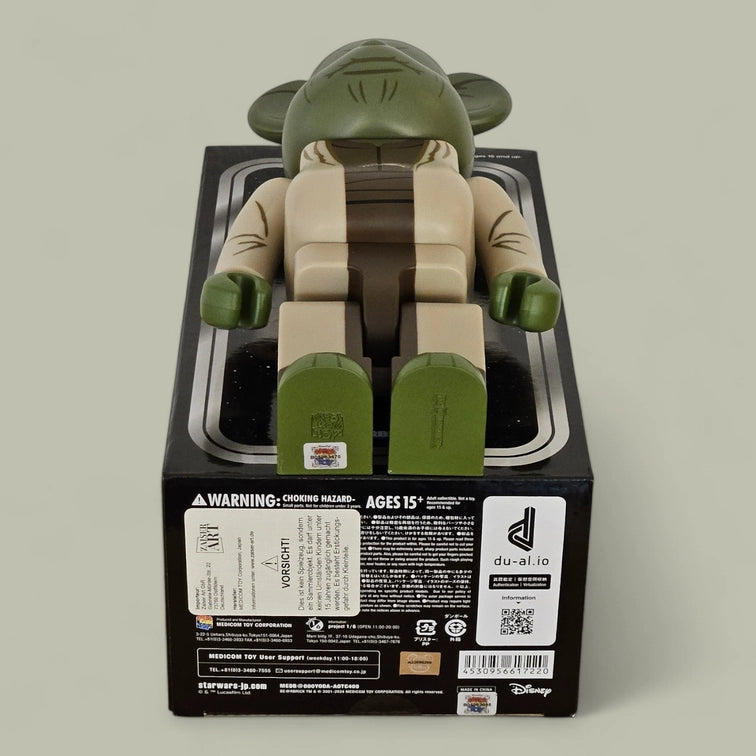 Bearbrick Yoda [Attack of the Clones] 400% Echtheitsmerkmale